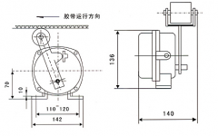 速度開關(guān)，測速傳感器XSAV11801（低速型）高低速速度開關(guān)